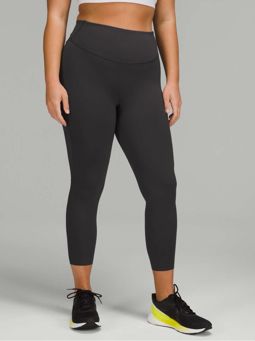 Lululemon Base Pace High Rise Tight 25” Graphite Grey Size 6